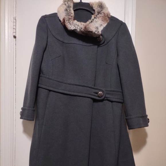 Sincerely Gidding Jenny 1900's Wool coat Women's gray vintage